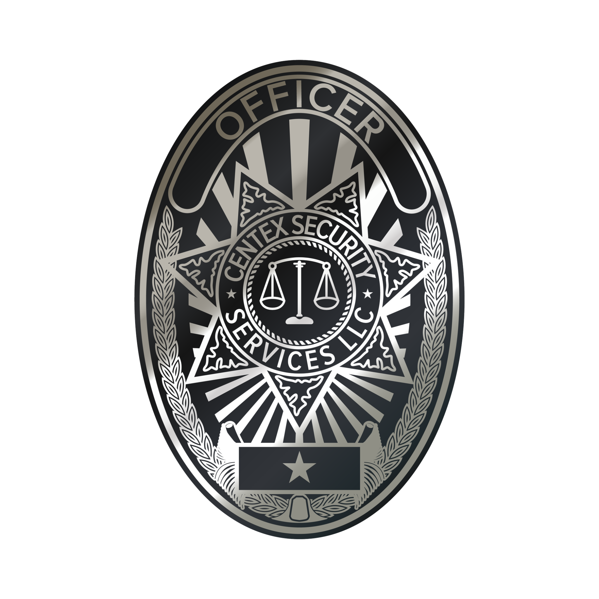 Centex Security Services badge logo